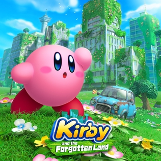 Kirby and the Forgotten Land poster